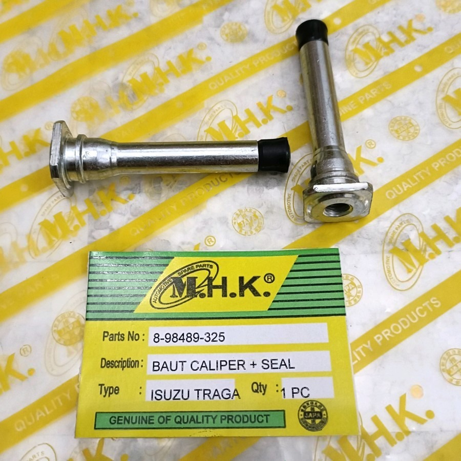 BOLT BAUT CALIPER KALIPER + SEAL (9,6X13X72) PEN MOBIL TRAGA 4JA1-L, DMAX, D-MAX