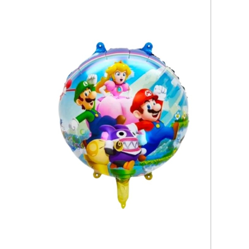 BALON FOIL BULAT MARIO LUIGI