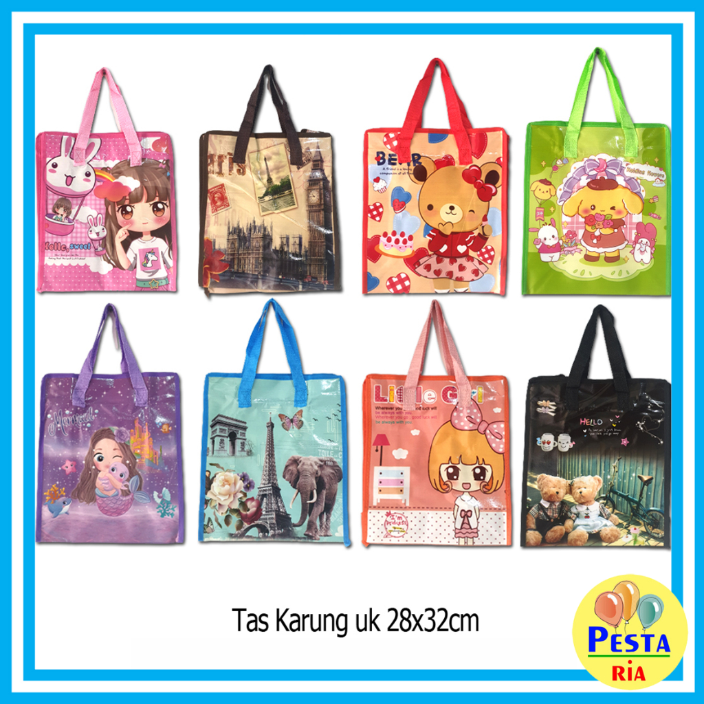 

Murah!! (1Pcs) Tas Karung Uk 28x32cm, tas serbaguna, tas belanja, tas bekal, tas kado
