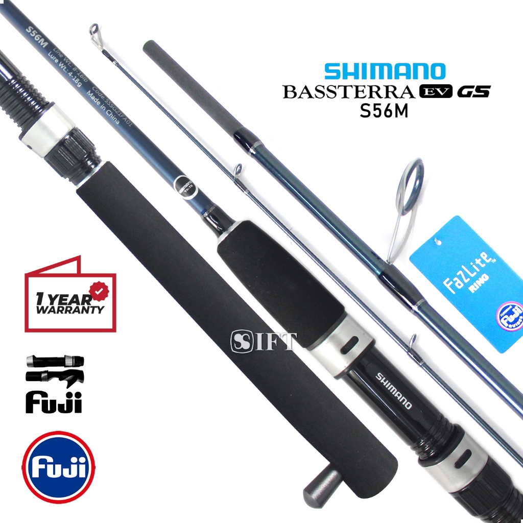 Joran SHIMANO BASSTERRA EV GS Galatama Fuji Fazlite + Seat [2021]
