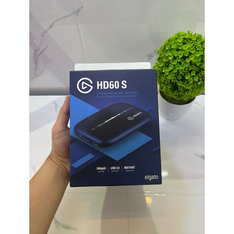 Elgato HD60S Live Streaming Fullset (Bonus Kabel Lightning ke HDMI Adapter Original Apple Iphone)