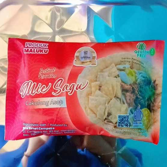 

Mie Sagu Cakalang Asap