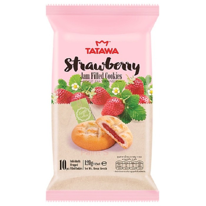 

TERMURAH ENAK BISKUIT JEM STAWBERRY /TATAWA STRAWBERRY 120 GRAM