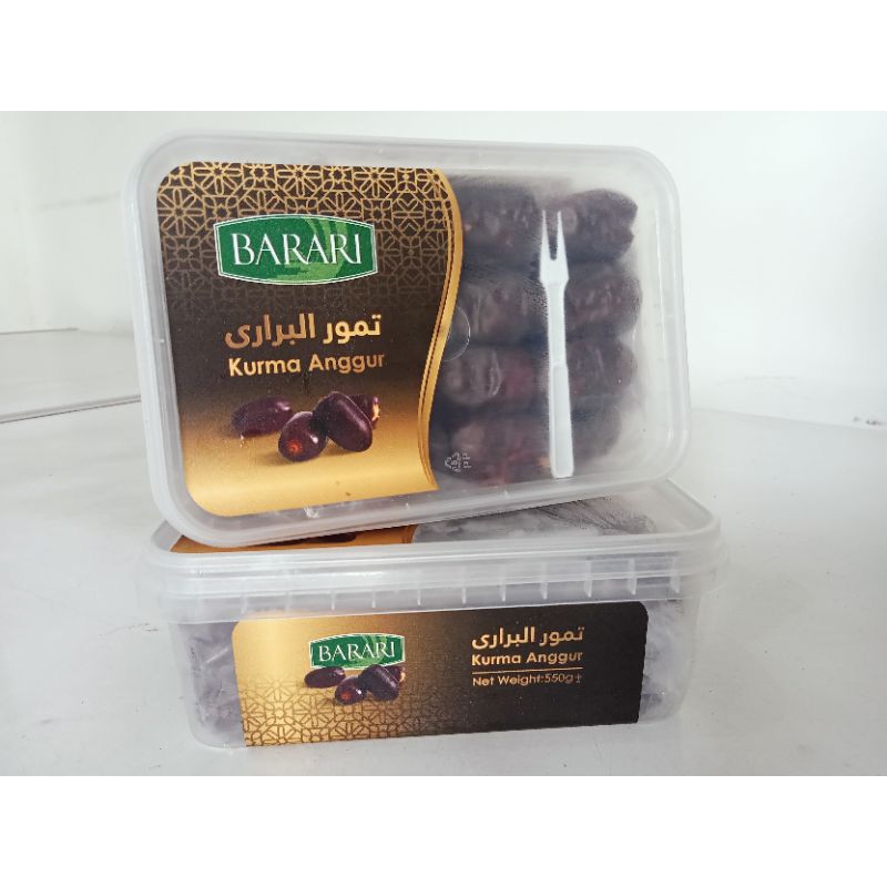 

Kurma Anggur Barari 550g