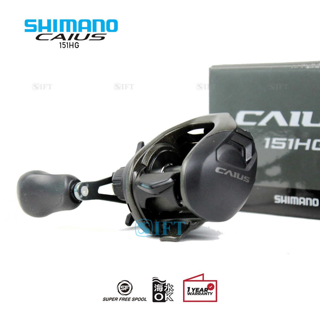 Reel BC SHIMANO CAIUS C [24] 150/151 HG | Saltwater Resmi | IFT