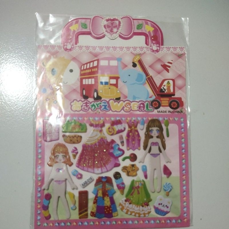 

Stiker Mix & Match / Stiker Tas / Stiker BP Mewarnai Edukasi ( Satuan )