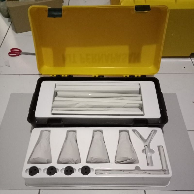 kit pernafasan / resfirasi, kit biologi smp, alat peraga, praktik