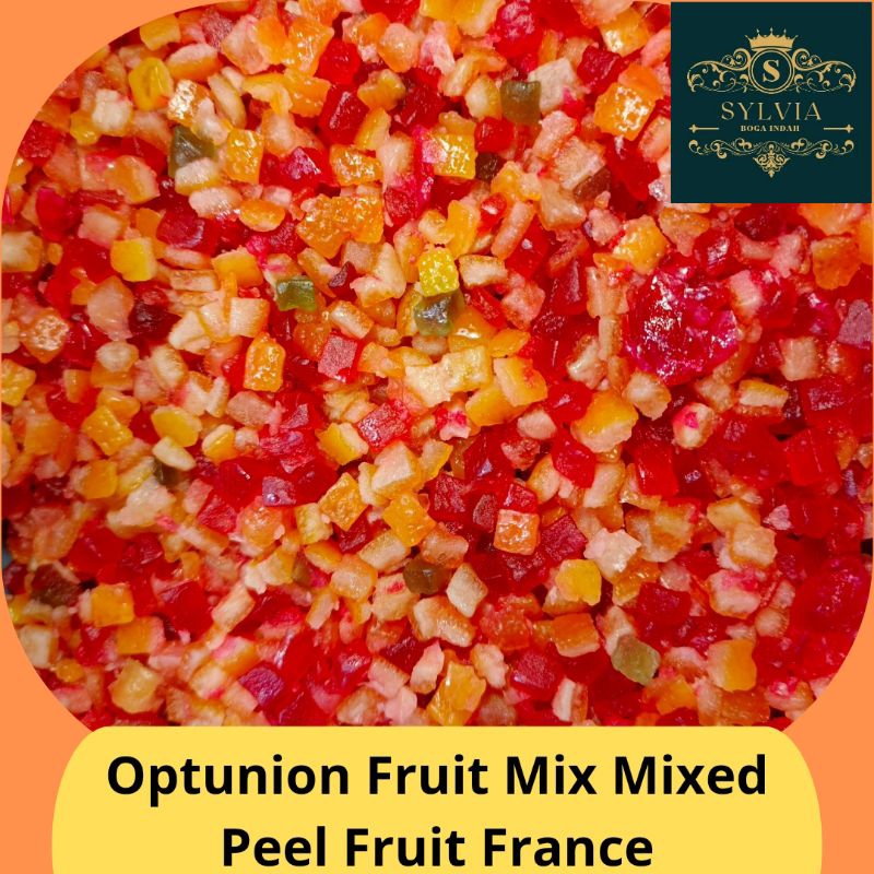 

Optunion Fruit Mix Mixed Peel Fruit Buah Bergula Repack 100 gr