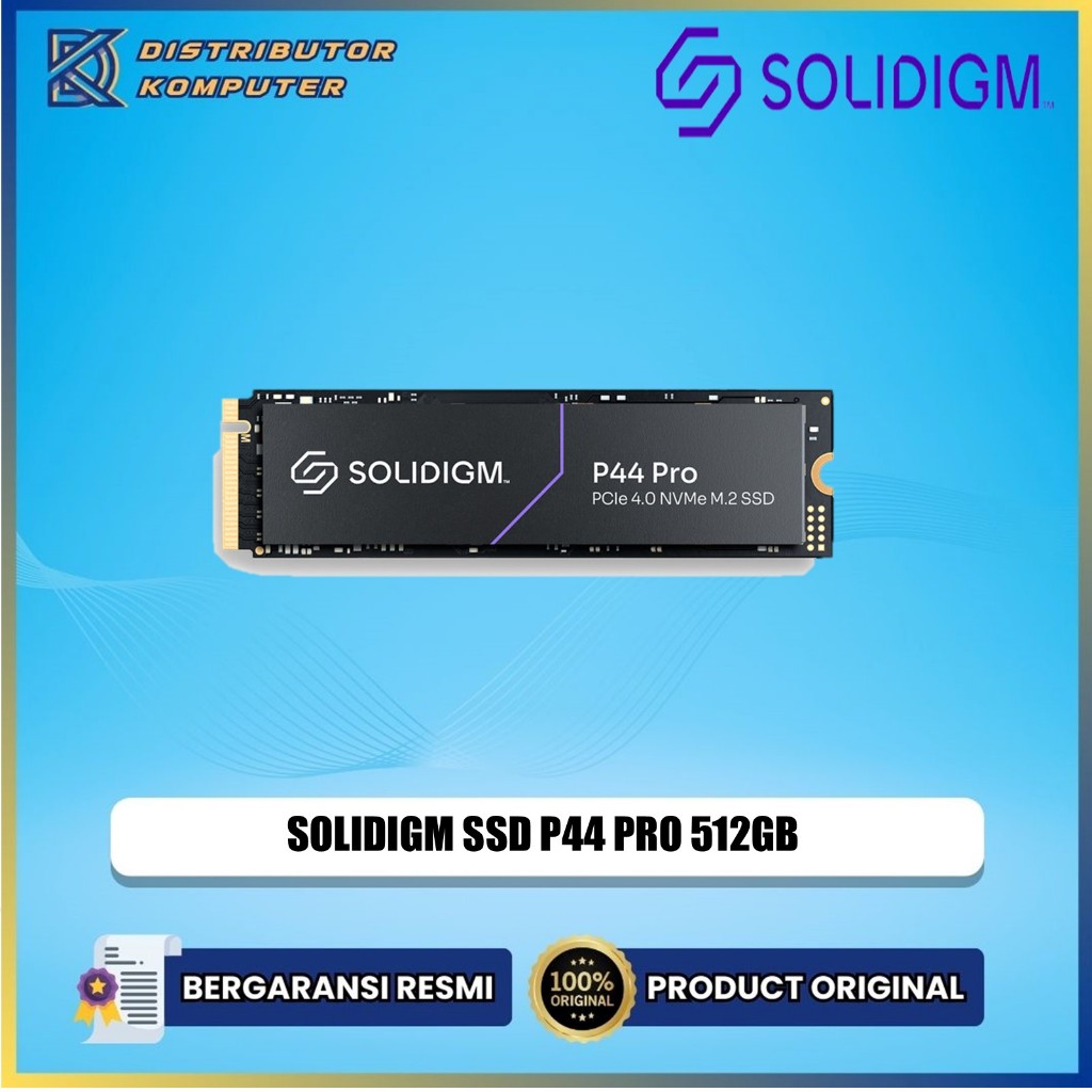 SOLIDIGM SSD P44 PRO 512GB PCIE 4.0 X4 NVME