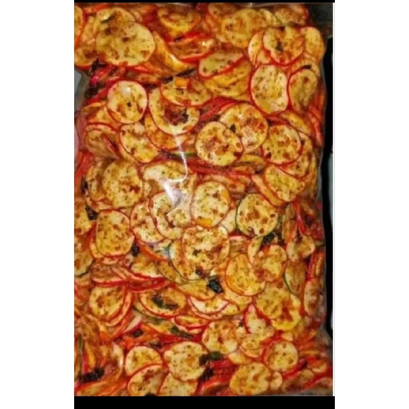 

seblak kerupuk kering pedas