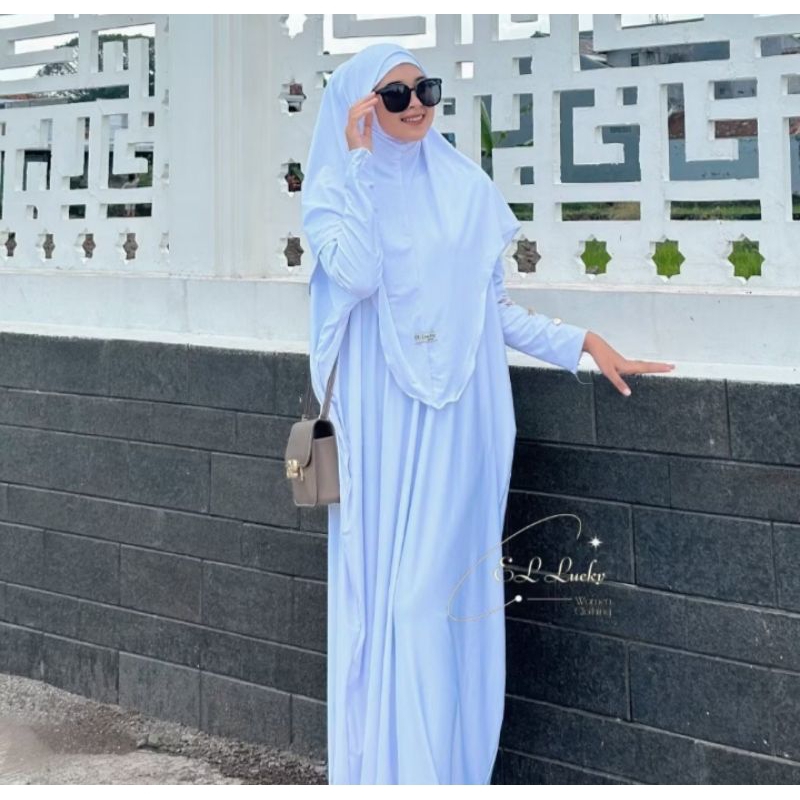 Khadijah Abaya Betwing Set Khimar - Set Abaya & Khimar by Khadijah - Abaya & Khimar Premium by Khadi