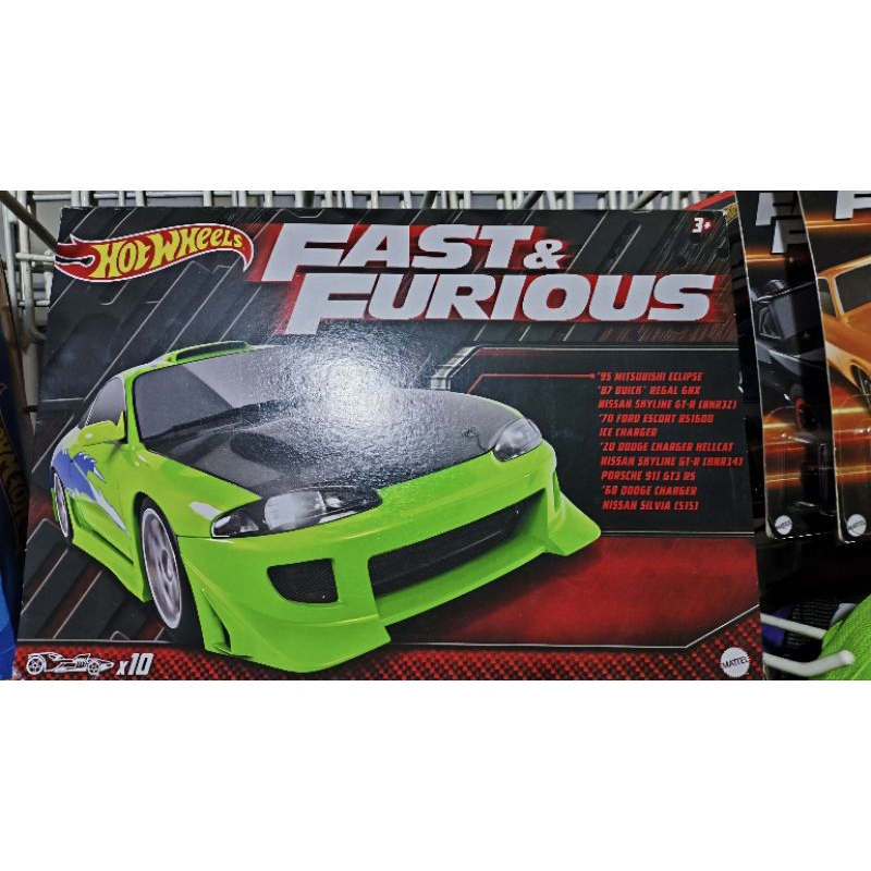 Hot wheels Fast & Furious 10pcs 1box
