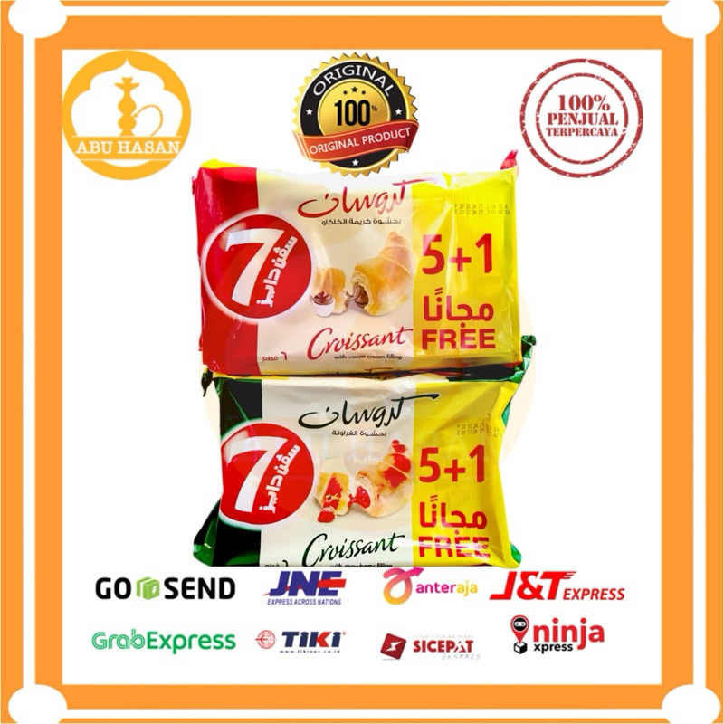 

Roti 7days Croissant Original Saudi Arabia100% Termurah isi 6 Pcs