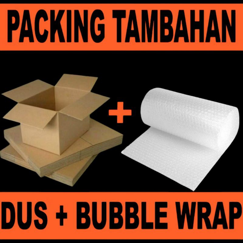 

Extra Packing Kardus dan Bubble Wrap untuk Keamanan Pengiriman
