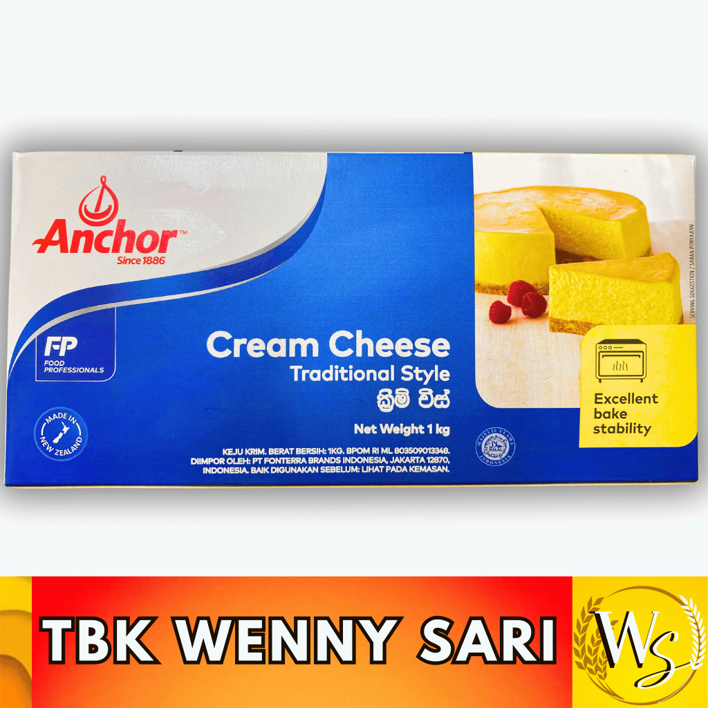 

Cream Cheese Anchor 1 KG ( Khusus Gosend Instant dan Grab Instant )