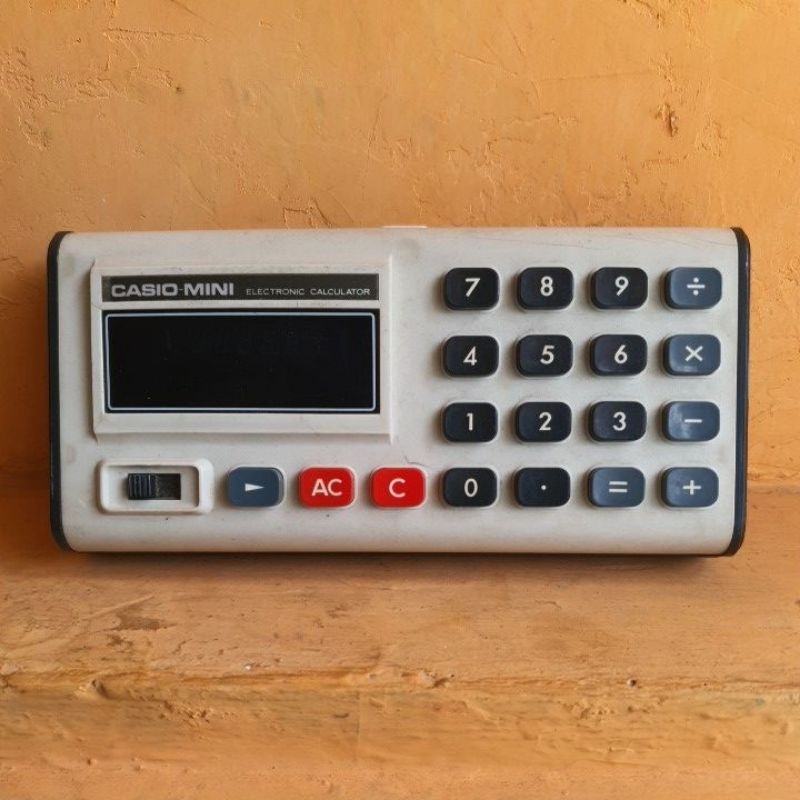 

kalkulator casio vintage CM-605