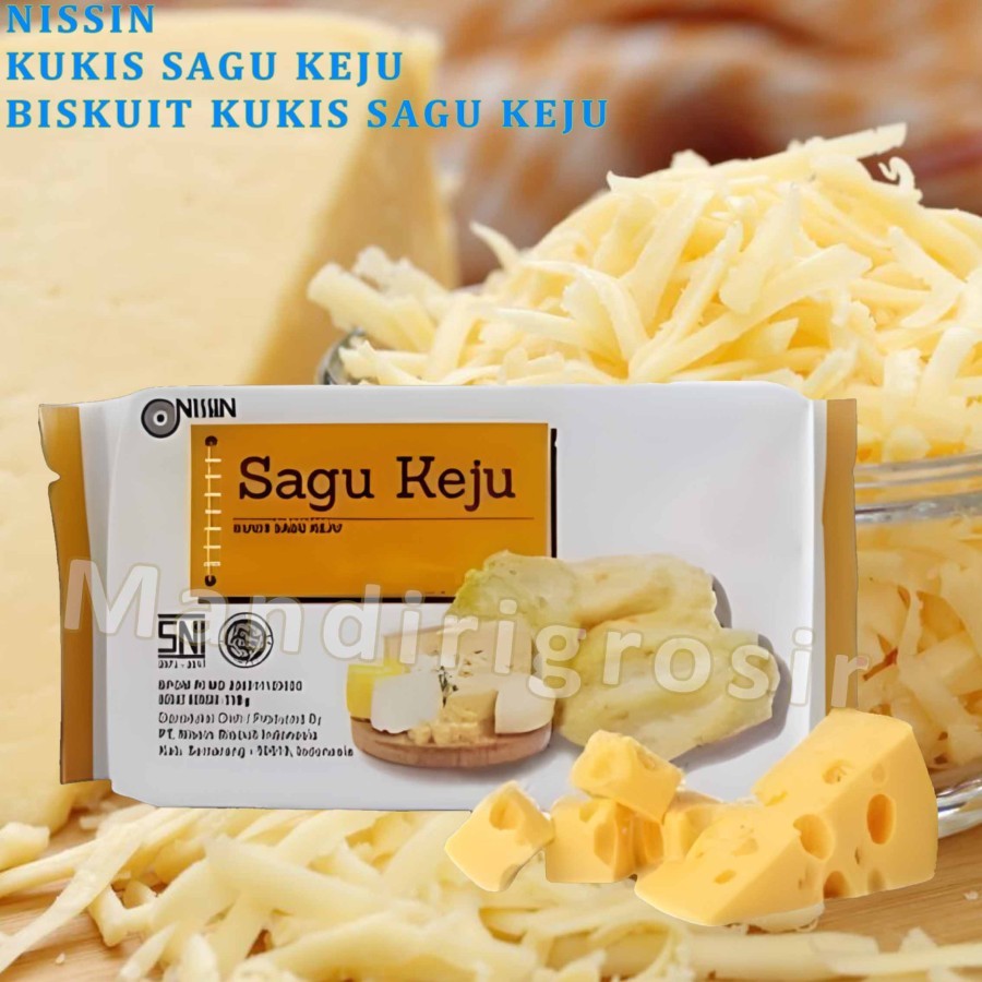 

Kukis Sagu Keju * Nissin * Biskuit Kukis Sagu Rasa Keju * 110gr