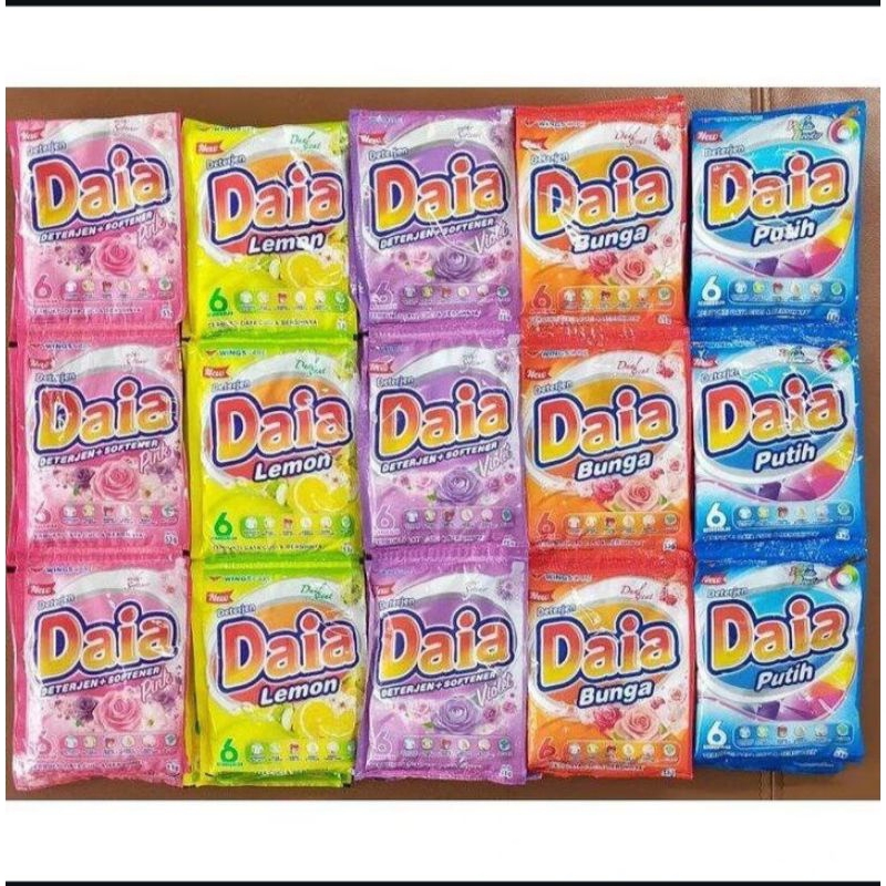 Daia 1renteng/Daia1000/Daia Detergent bubuk/Daia renteng /Daia Grosir