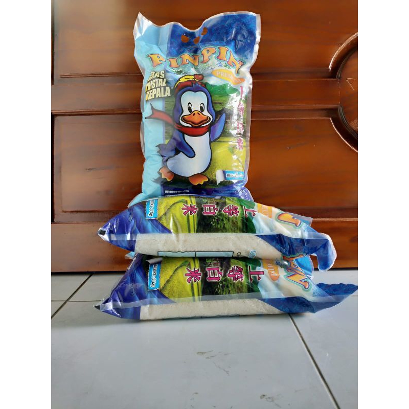 

beras pin pin kemasan 5 kg