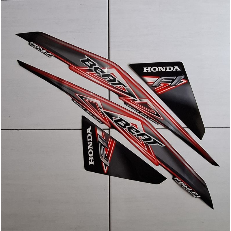 Sticker / Striping / Lis body motor Honda BEAT 2013 ORIGINAL / ASLI