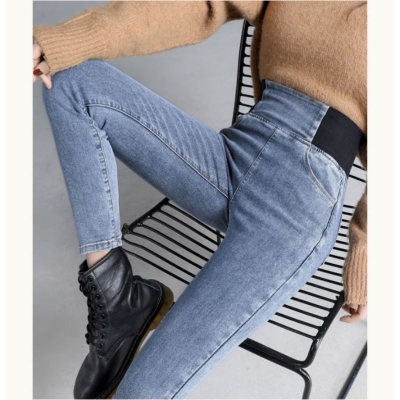 Celana Musim Dingin Wanita / Celana Jeans Musim Dingin Wanita / Long John Thermal / Celana Long John