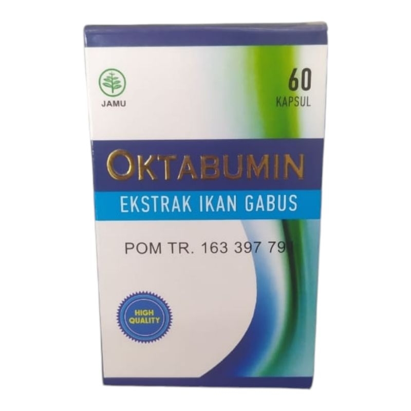 OKTABUMIN EKSTRAK IKAN GABUS 60 KAPSUL
