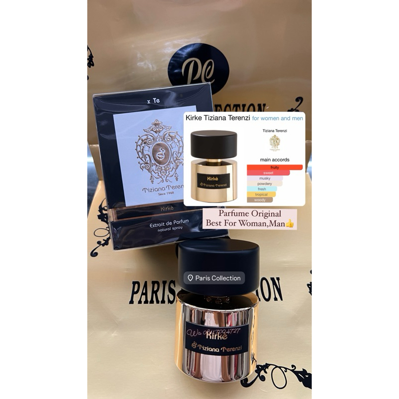 Parfume tiziana terenzi kirke Edp 100ml original