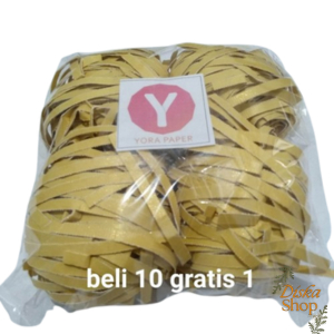 

kertas cacah / serut-parcel / shredded paper light gold75gr