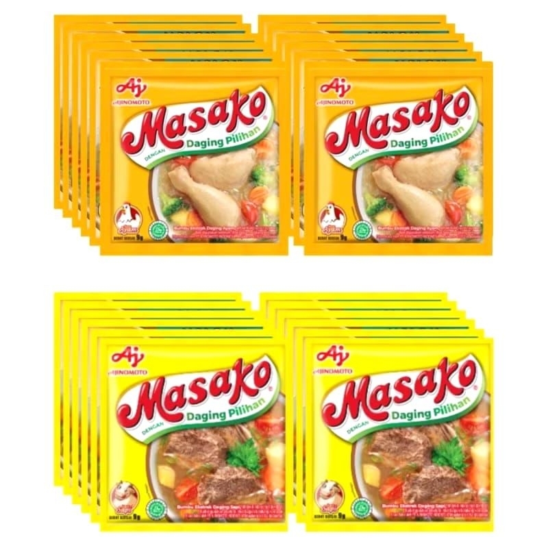 

MASAKO kaldu ayam dan sapi isi 12pcs