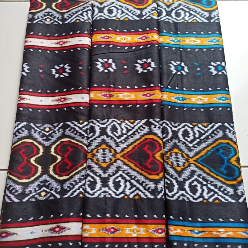 adb kain batik songket motif love batik songket Kalimantan