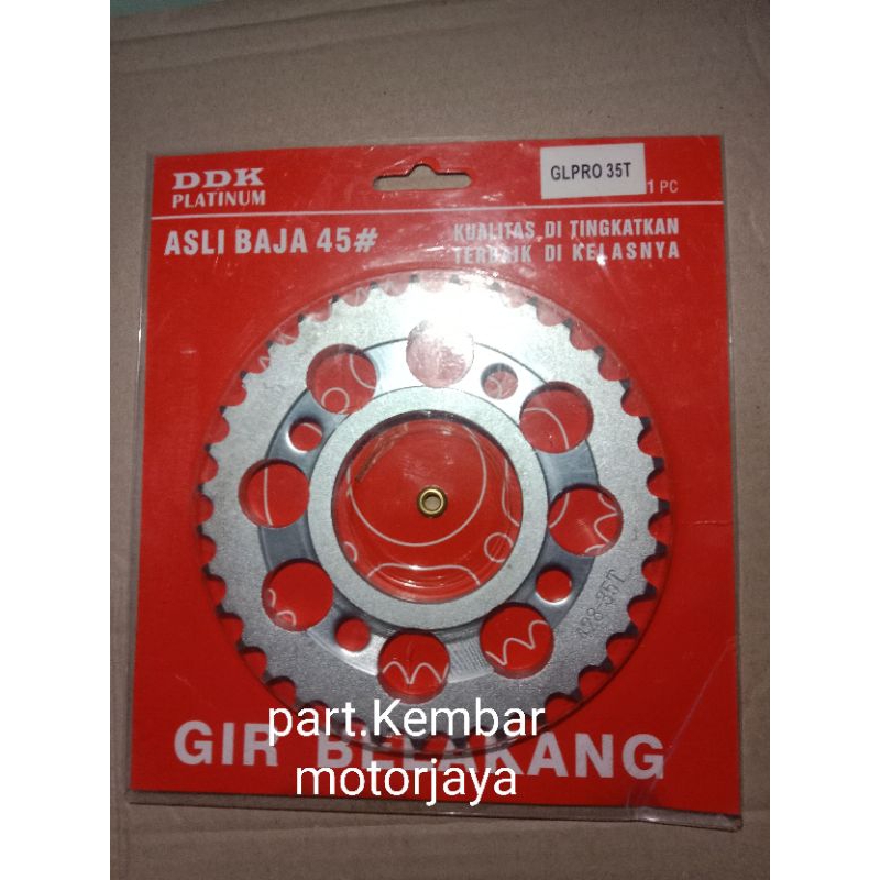 GIR GEAR BELAKANG GL PRO GL MAX UKURAN 35T MODEL SSS