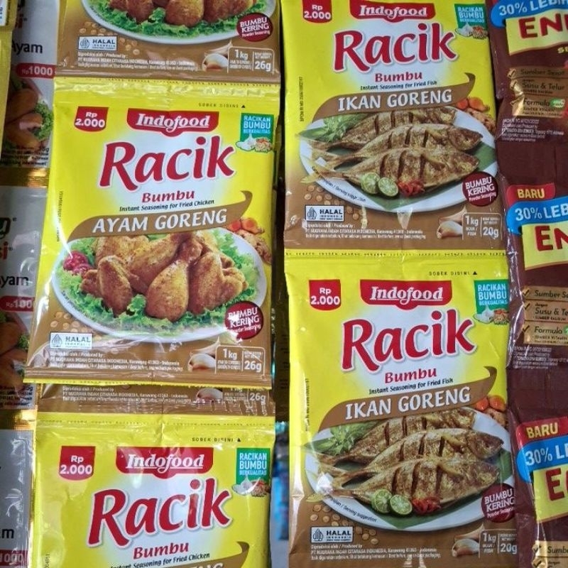 

Bumbu Racik Ayam Goreng Ikan Goreng