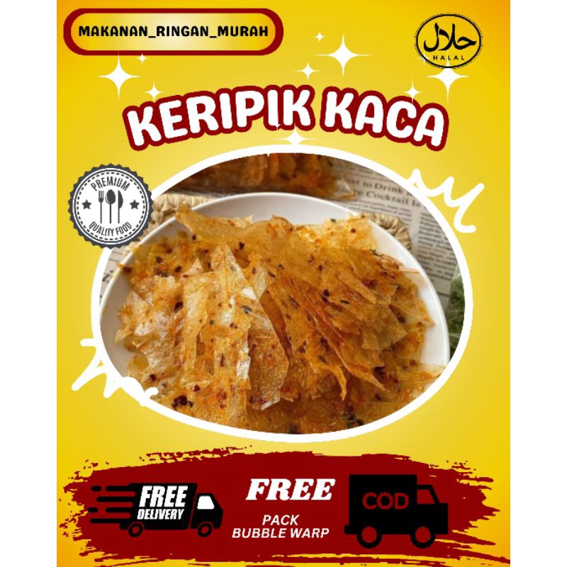 

keripik kaca pedas daun jeruk 1kg/pikca/kripca