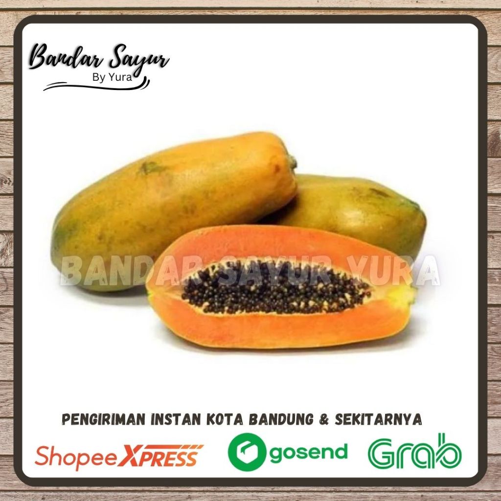 

Pepaya California 800 - 1000 gr Per Buah