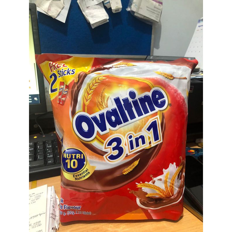 

Ovaltine 3in1 isi 22 stick ed 07/25