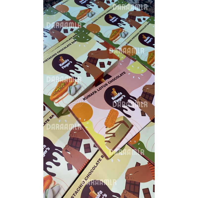 

READY 8 DESEMBER “KUNAFA FINGERS” COKLAT VIRAL MADE IN MALAYSIA | BATCH 4