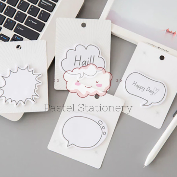 

Sticky Notes Comic White Dialogue - Memo Stick Note Tempel Bahan Kertas Lucu