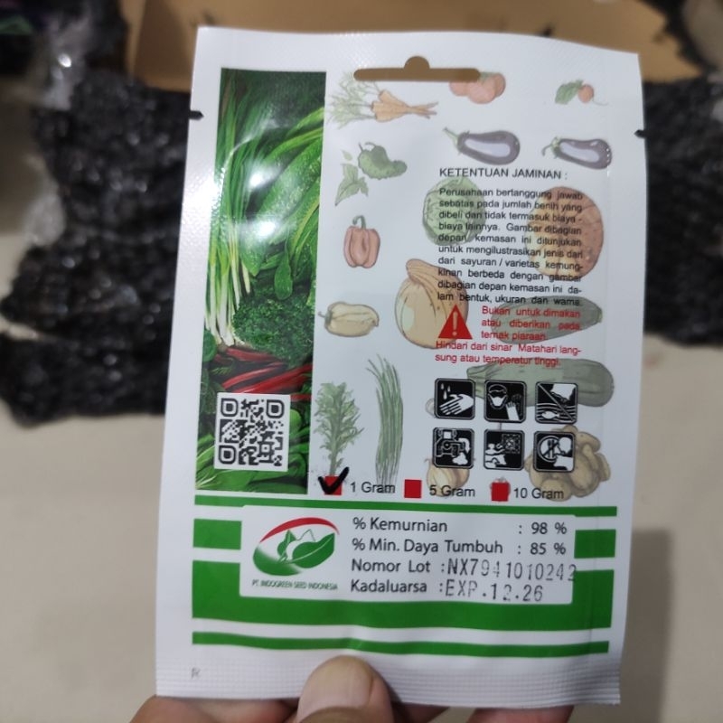 LyLt Benih Selada Brava 1gr selada batavia