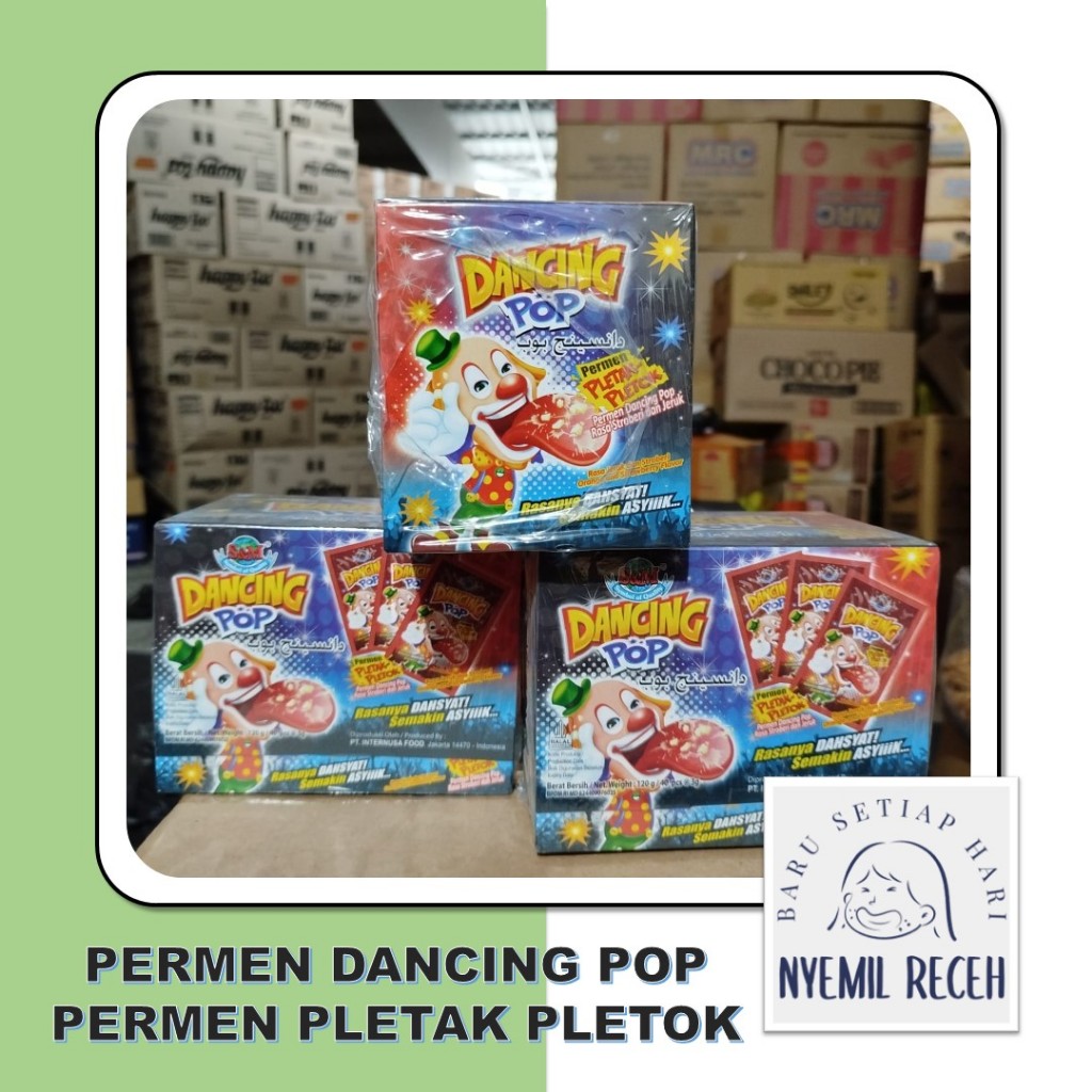 

Permen Dancing Pop Permen Pletak Pletok di Lidah Isi 40 Pcs