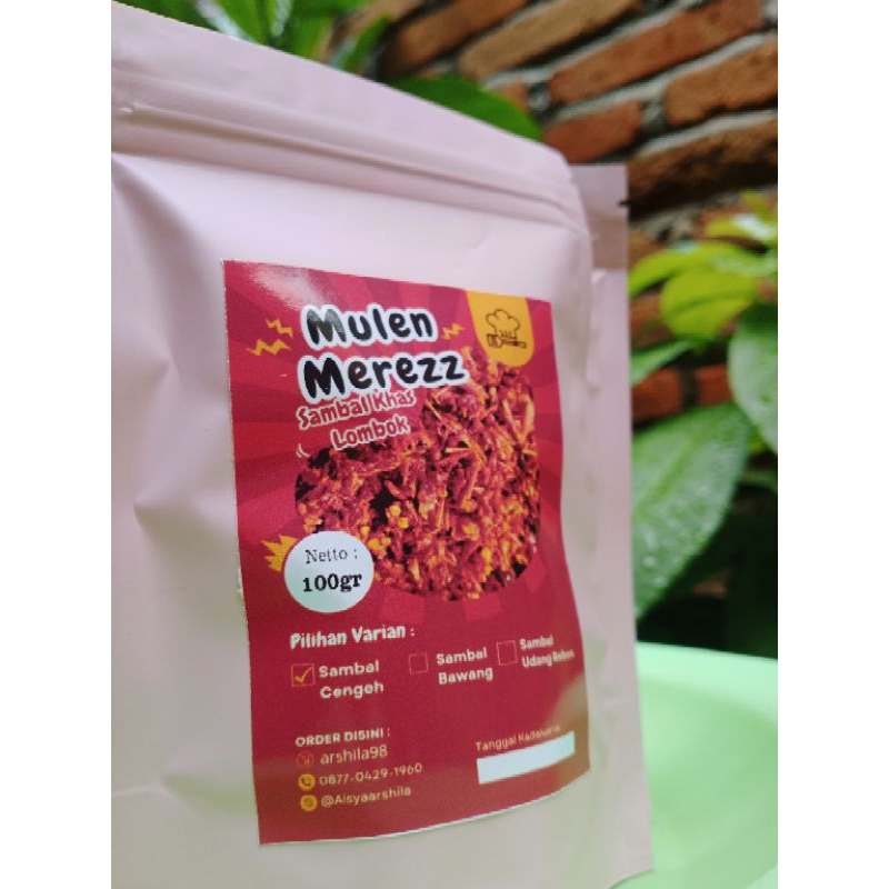 

SAMBAL UDANG REBON 50gr