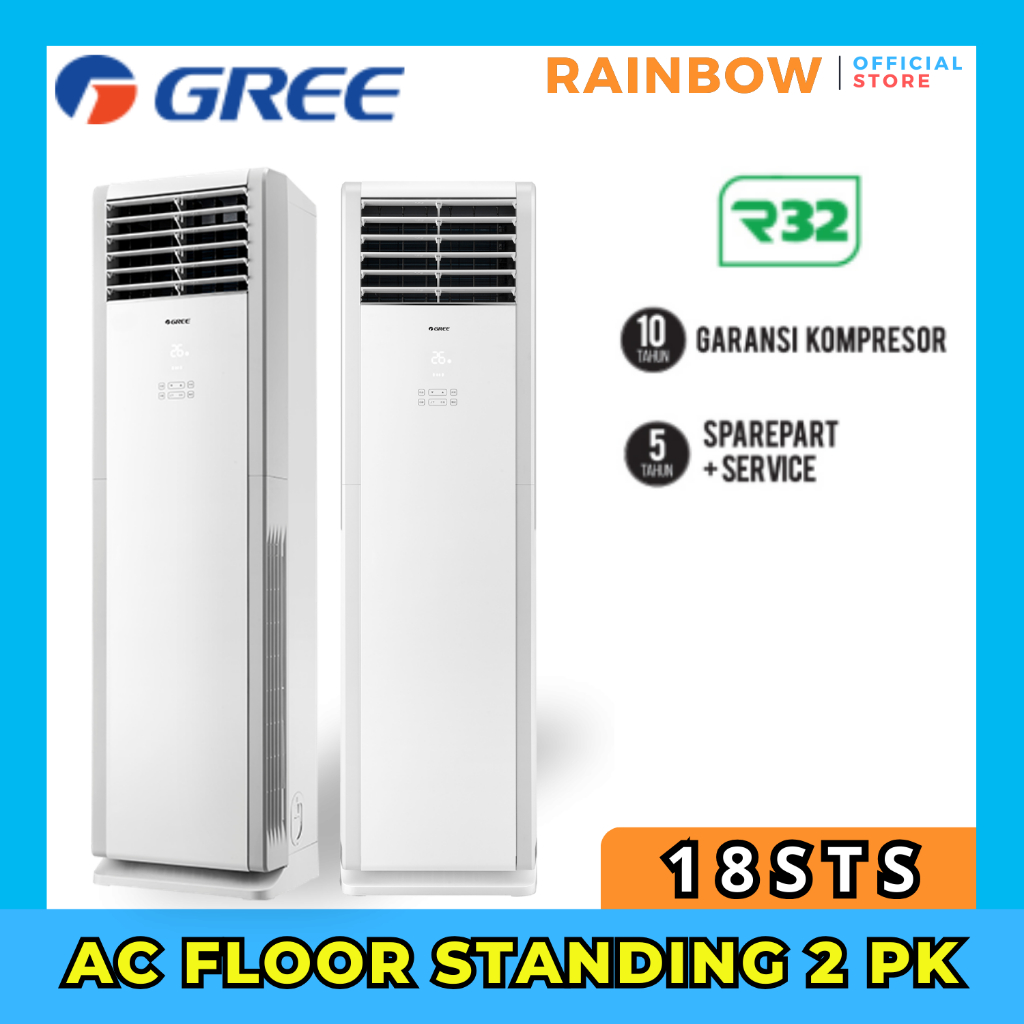 AC FLOOR STANDING 2 PK GREE