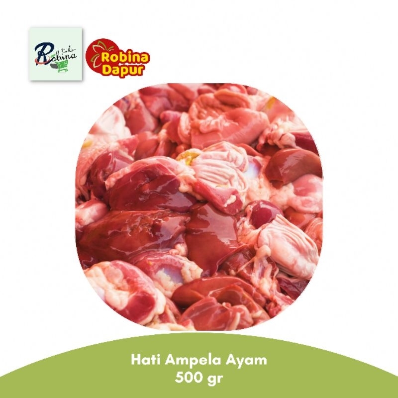 

Hati Ampela Ayam Segar 5 Pasang