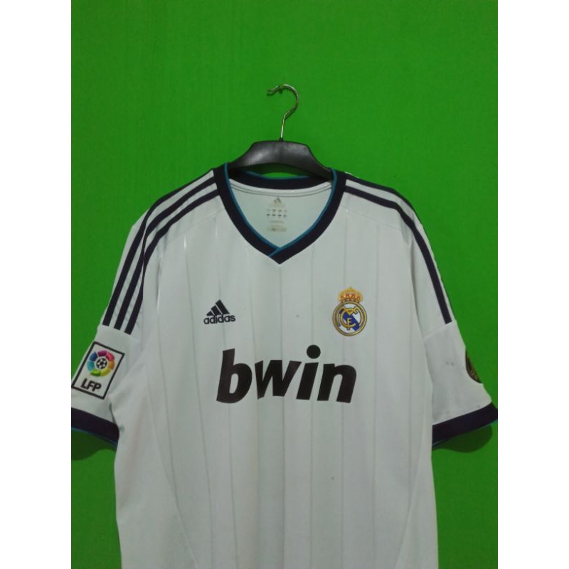 JERSEY REAL MADRID HOME 2012 GRADE ORI THAILAND USED(ADA MINUS NYA)