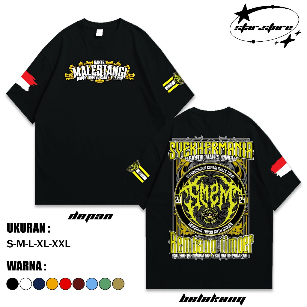 KAOS SHOLAWAT SYEKERMANIA SANTRI JOMBLO KEREN TERBARU