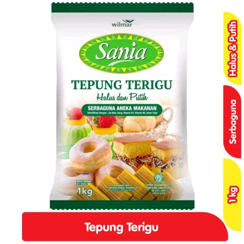 

Sania Tepung Terigu Serbaguna 1 Kg