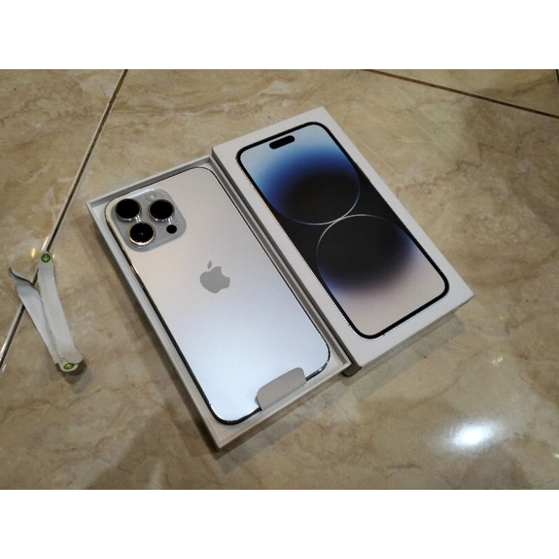 IPHONE 14 PRO MAX 512Gb Pemakaian 1 Hari / Kayak Beli BARU ON Garansi IBOX INDONESIA