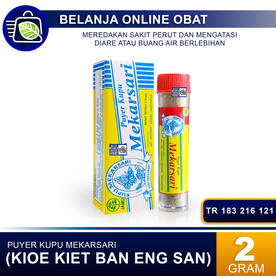 KIOE KIET BAN ENG SAN ( PUYER MEKARSARI ) // Obat pencernaan