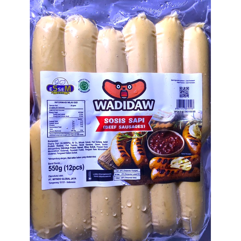 

Wadidaw Sosis sapi isi 12