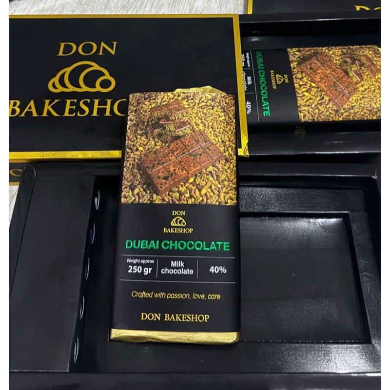 

readyyyyy stockkk!!!!! Don Bakeshop Dubai Chocolate Pistachio