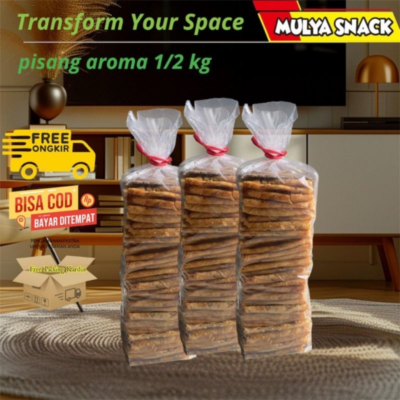 

Pisang aroma ½ kg / Pisang aroma manis 500 gr